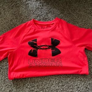 Boys Under Armour Dri-Fit Tee and Shorts 🏃‍♂️